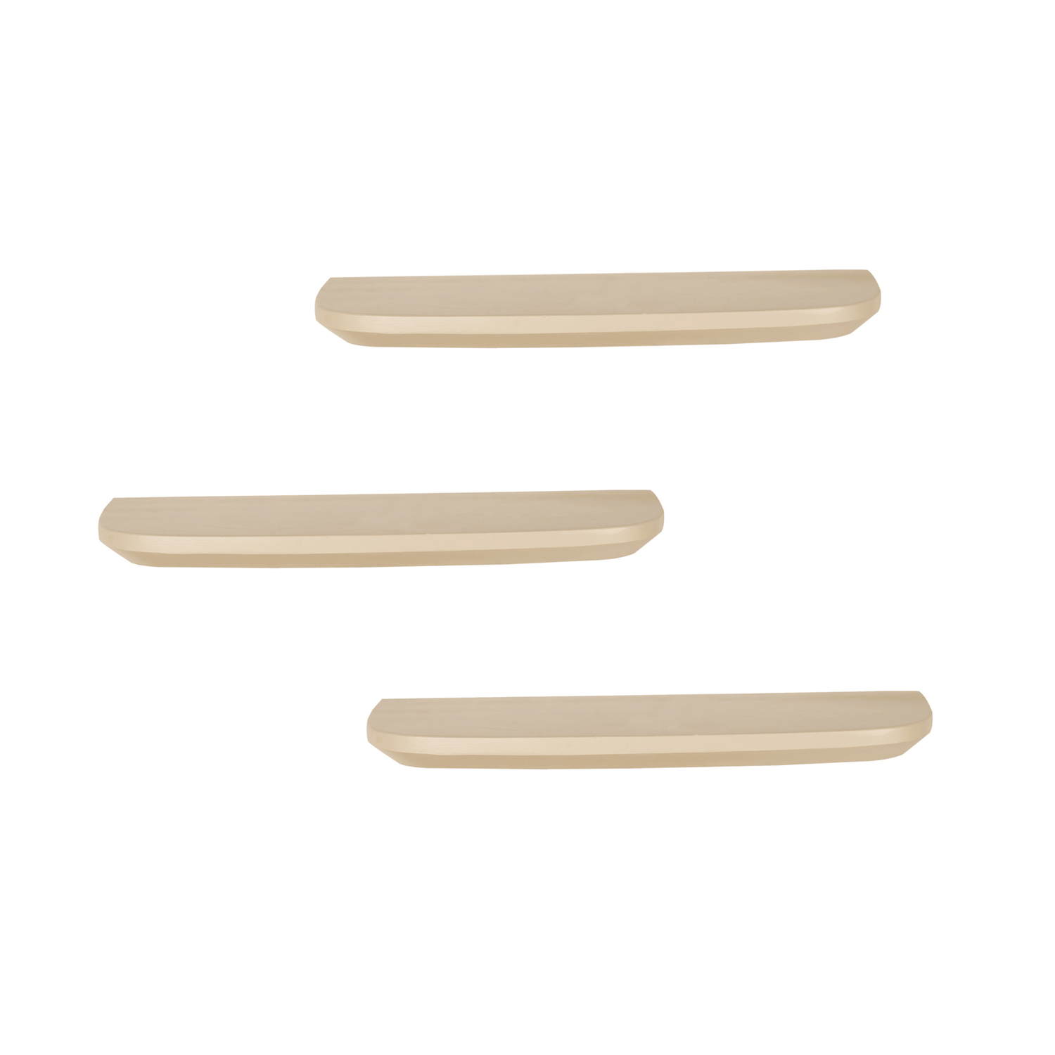 Wandplank Set van 3 Lume | Sand | 60 cm - Industrieelinhuis.nl