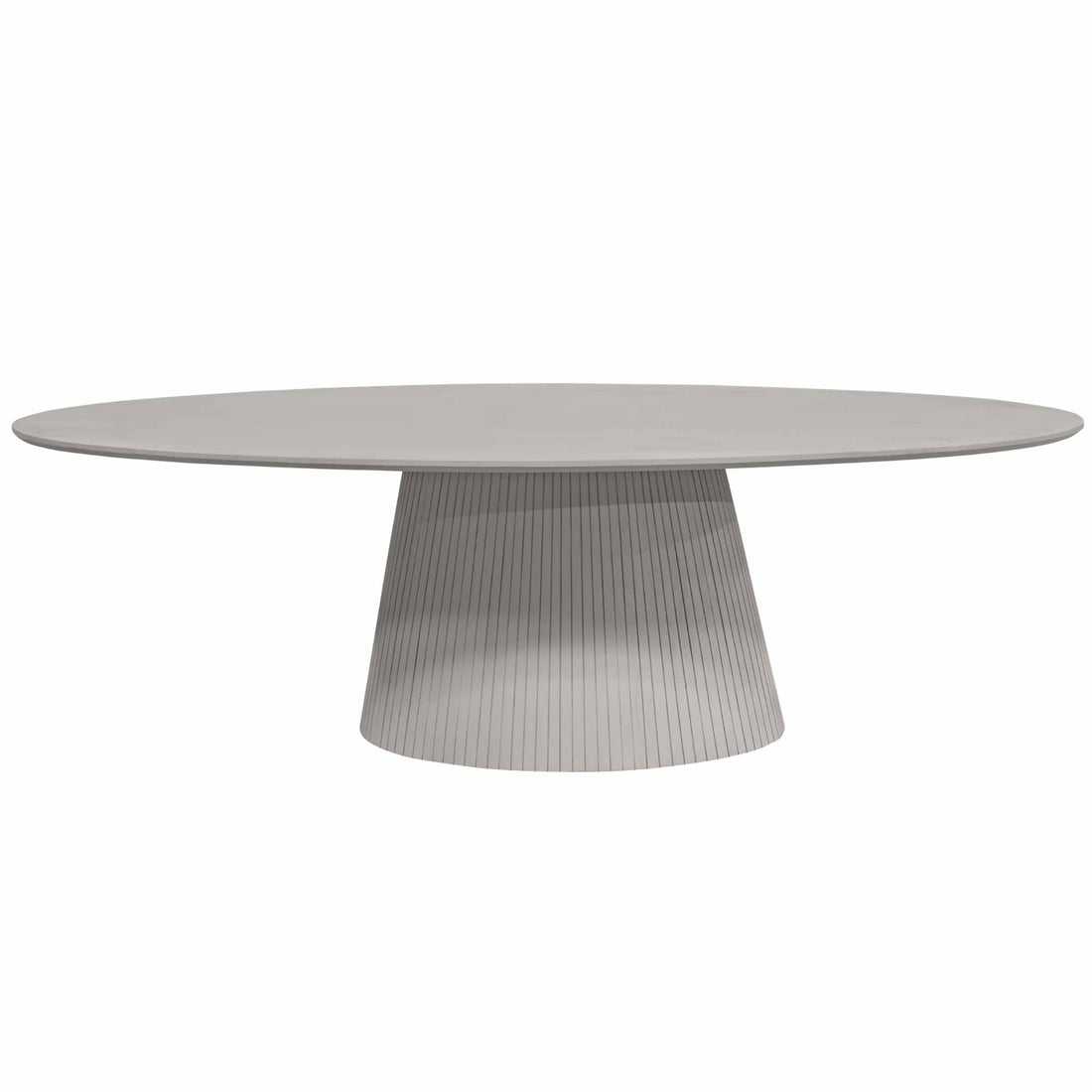 Eettafel Solana | 210 cm | Ovaal | Taupe - Industrieelinhuis.nl