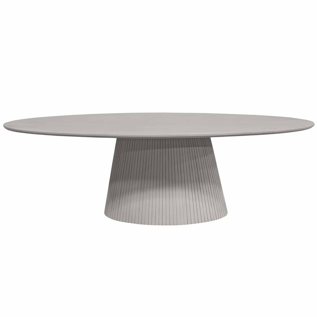 Eettafel Solana | 240 cm | Ovaal | Taupe - Industrieelinhuis.nl