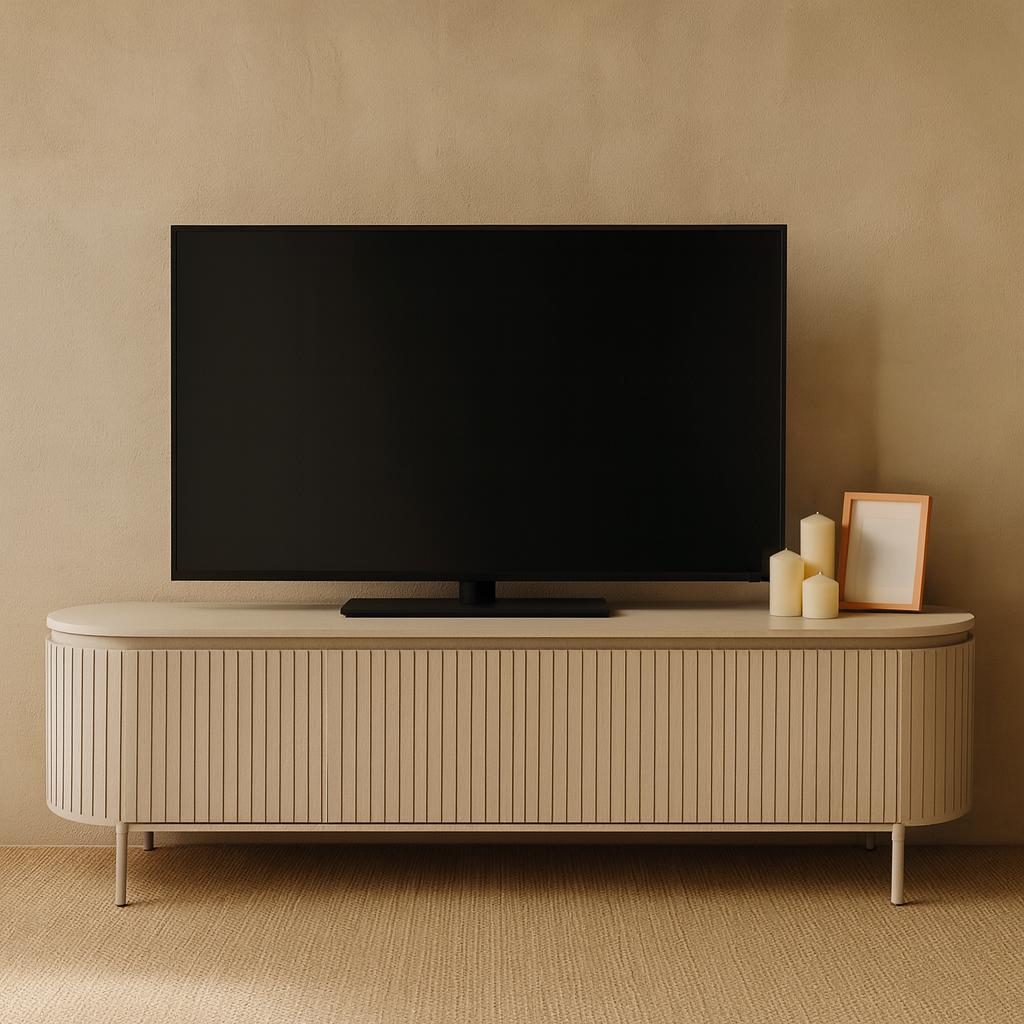 Tv meubel Solana | 210 cm |Taupe - Industrieelinhuis.nl