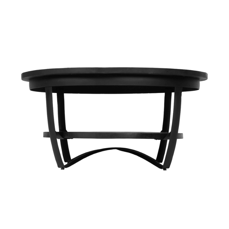 Salontafel Paras Black 90 cm - Industrieelinhuis.nl