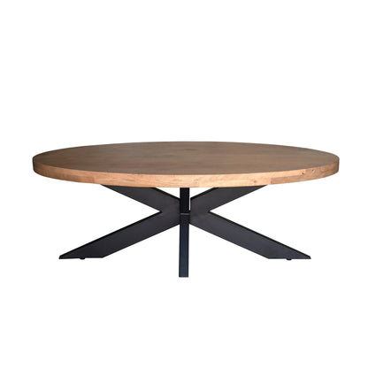 Salontafel Denver | 130 cm | Ovaal - Industrieelinhuis.nl