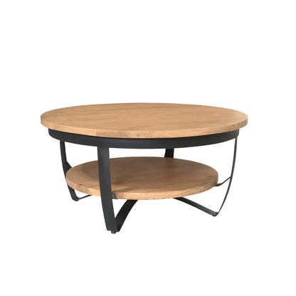 Salontafel Paras | 90 cm | Licht mango - Industrieelinhuis.nl