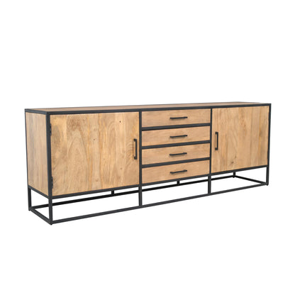 Dressoir Dakota |  210 cm - Industrieelinhuis.nl