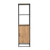 Boekenkast Dakota 1 deur | 55 cm - Industrieelinhuis.nl
