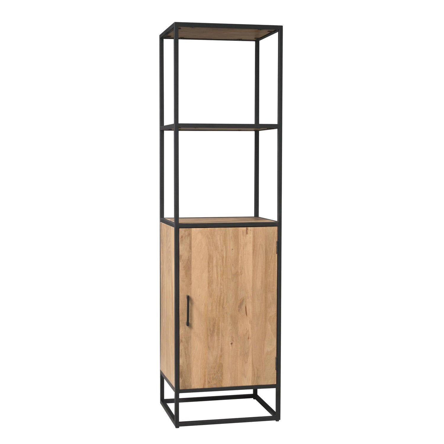 Boekenkast Dakota 1 deur | 55 cm - Industrieelinhuis.nl