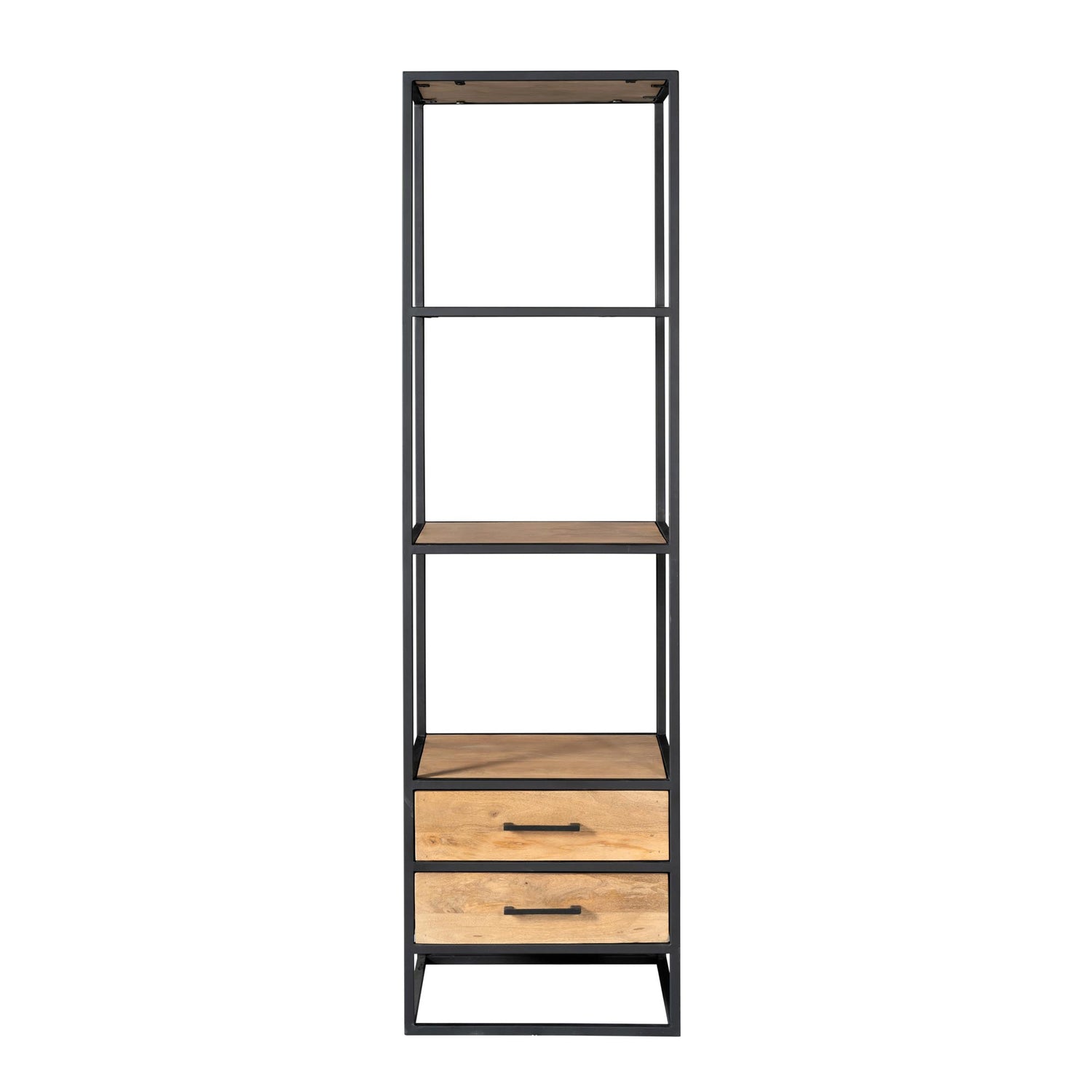 Boekenkast Dakota 2 lades | 55 cm - Industrieelinhuis.nl