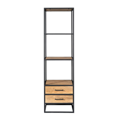 Boekenkast Dakota 2 lades | 55 cm - Industrieelinhuis.nl