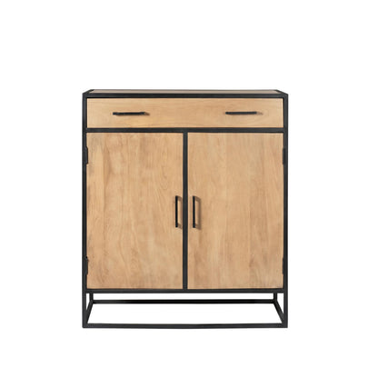 Kabinetkast Dakota – Stoer design met warme uitstraling 100 cm - Industrieelinhuis.nl