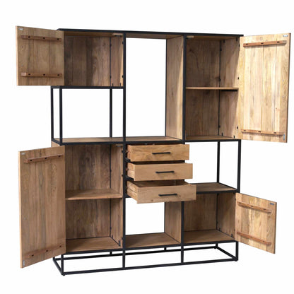 Vakkenkast Dakota Supreme XXL | 160 cm - Industrieelinhuis.nl