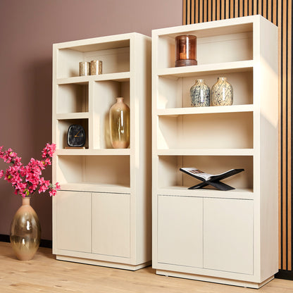 Boekenkast Eclipse Sand | 90 cm - Industrieelinhuis.nl