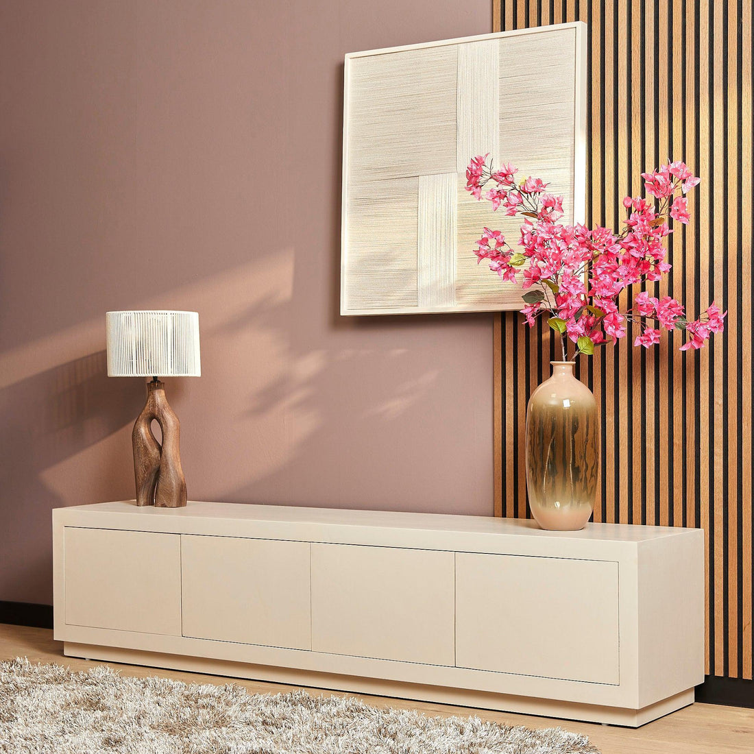 Tv meubel Brussel Sand | 200 cm - Industrieelinhuis.nl
