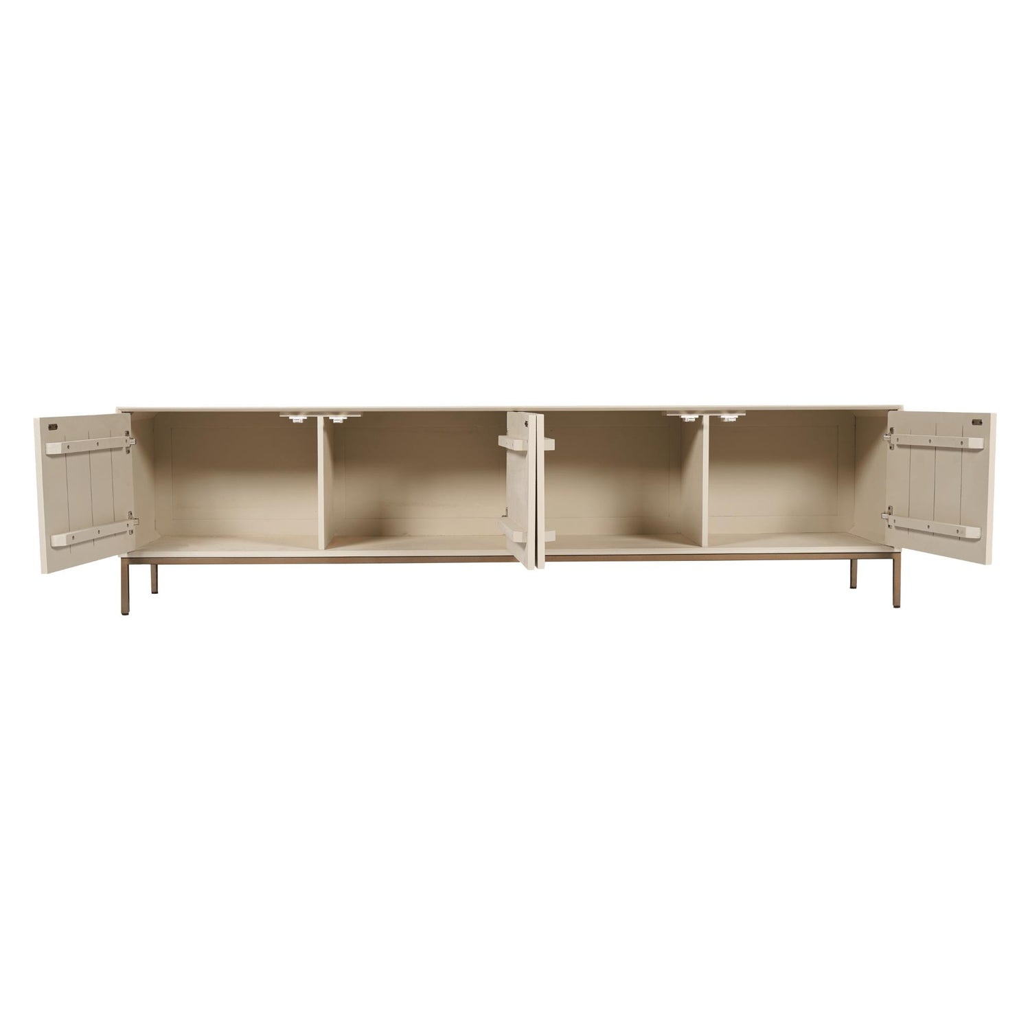 Tv meubel Beige Madison Sand 210 cm - Industrieelinhuis.nl