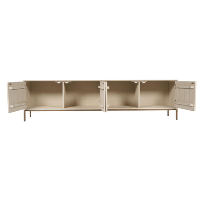Tv meubel Beige Madison Sand 210 cm - Industrieelinhuis.nl