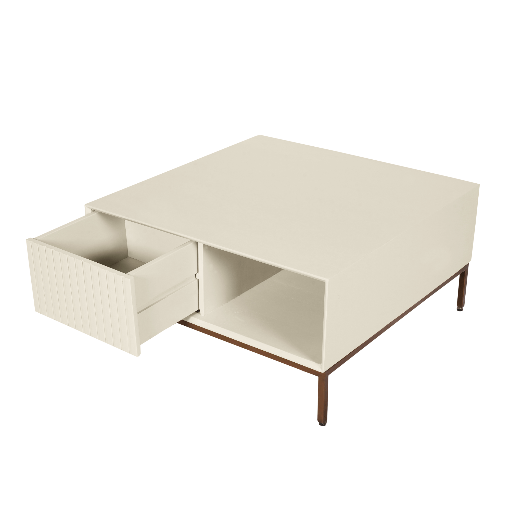 Salontafel Madison Sand| 80 cm - Industrieelinhuis.nl