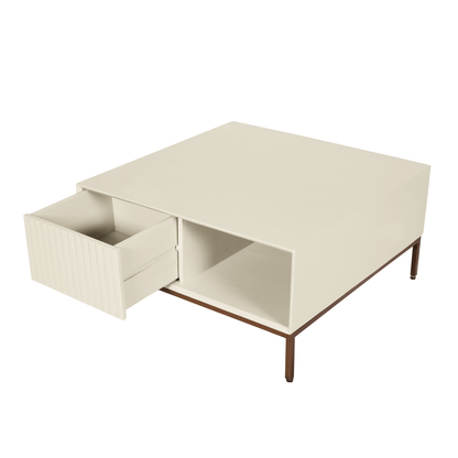 Salontafel Madison Sand| 80 cm - Industrieelinhuis.nl