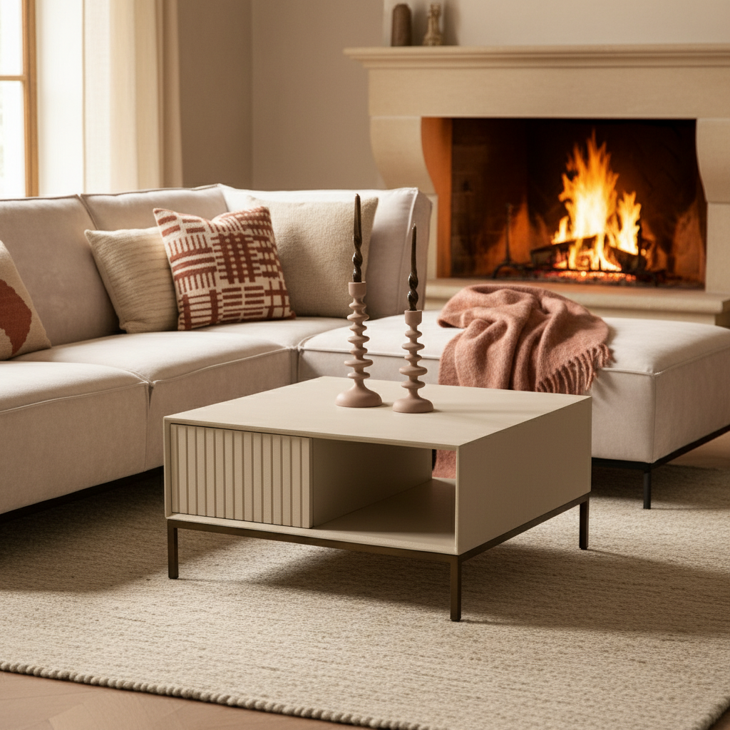 Couchtisch Madison Sand | 80 cm