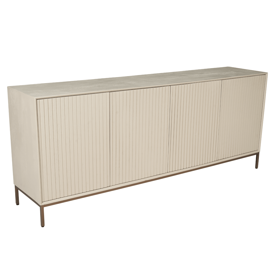 Beige Dressoir Madison Sand | 210 cm - Industrieelinhuis.nl