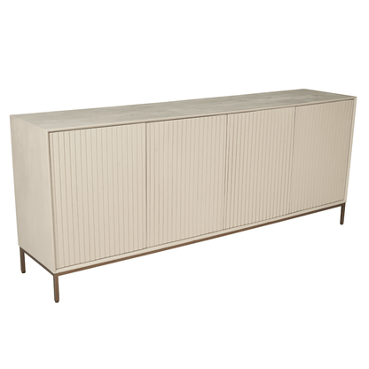 Beige Dressoir Madison Sand | 210 cm - Industrieelinhuis.nl