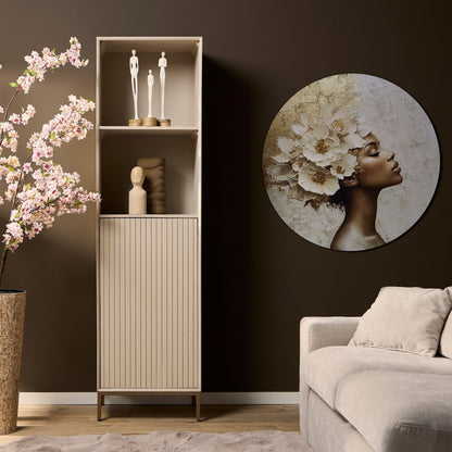 Boekenkast Madison Sand | 55 cm - Industrieelinhuis.nl