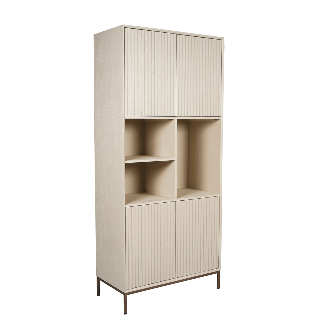 Vakkenkast Madison Sand  | 90 cm - Industrieelinhuis.nl