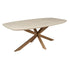 Eettafel Ovaal Madison Sand 200 cm - Industrieelinhuis.nl