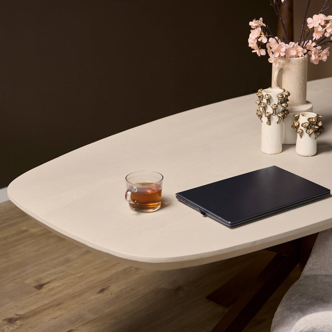 Eettafel Ovaal Madison Sand 160 cm