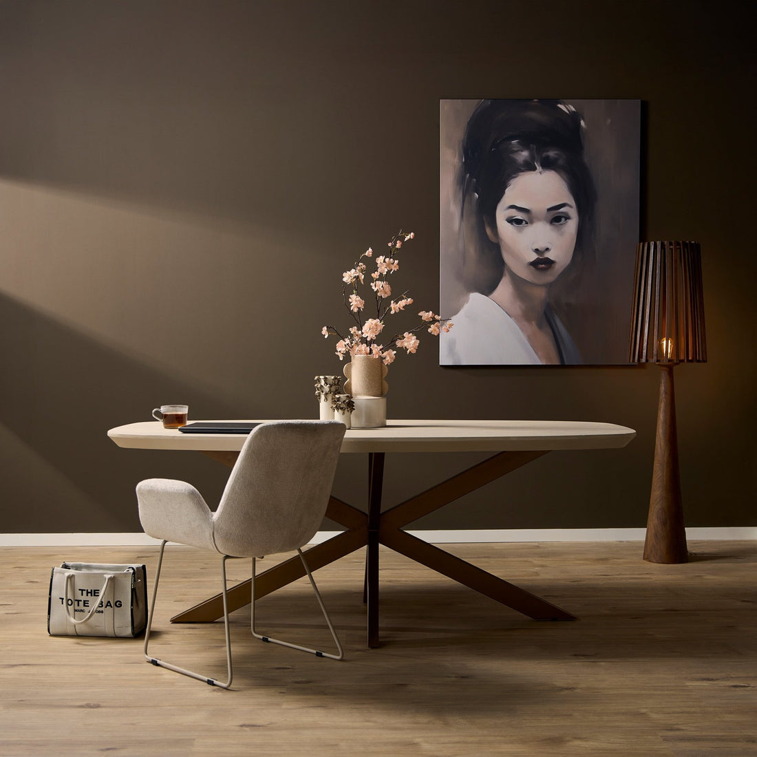 Eettafel Ovaal Madison Sand 200 cm