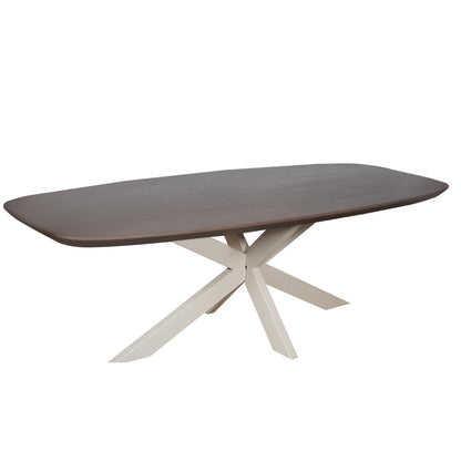 Eettafel Ovaal Madison Sand 240 cm - Industrieelinhuis.nl