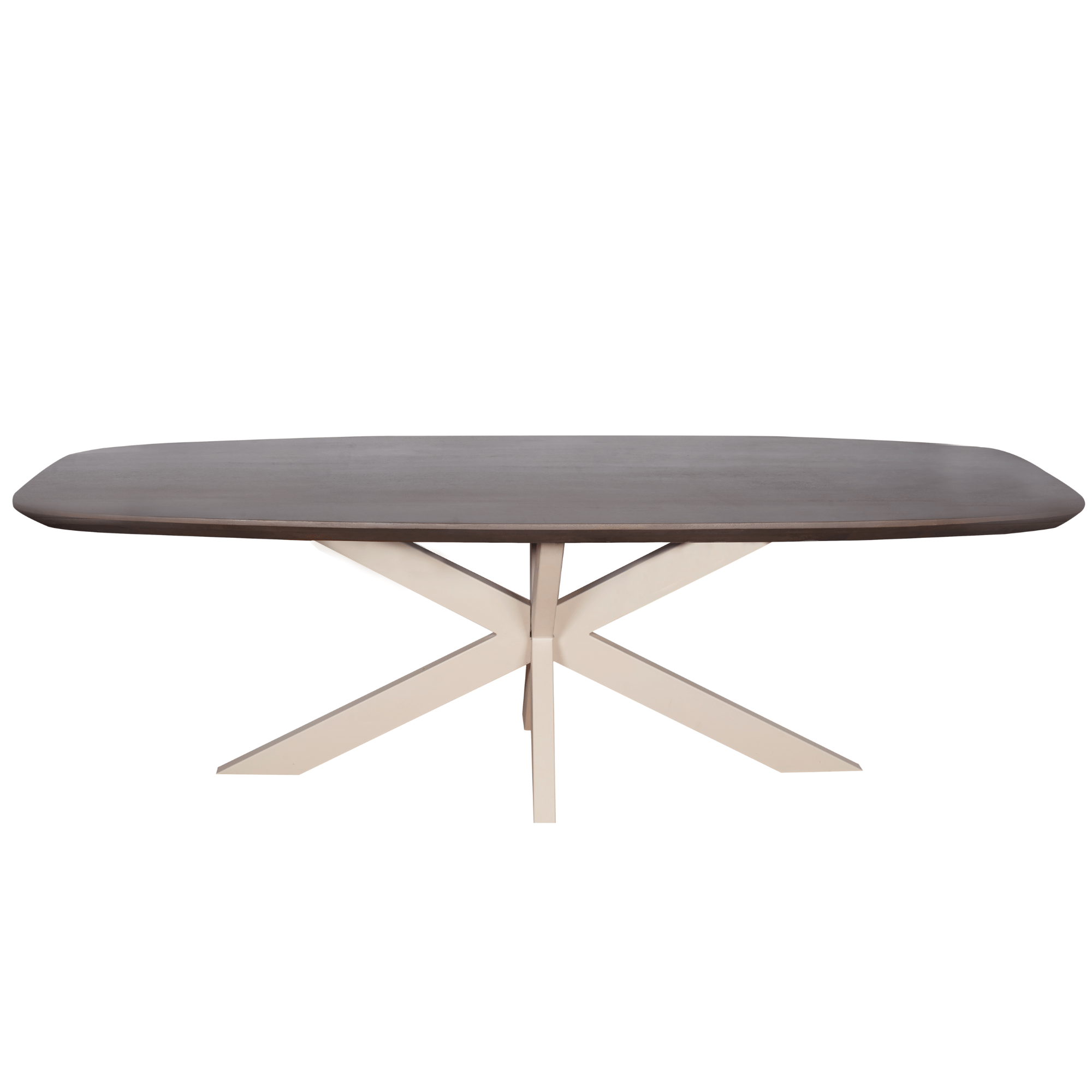 Eettafel Ovaal Madison Sand 240 cm - Industrieelinhuis.nl