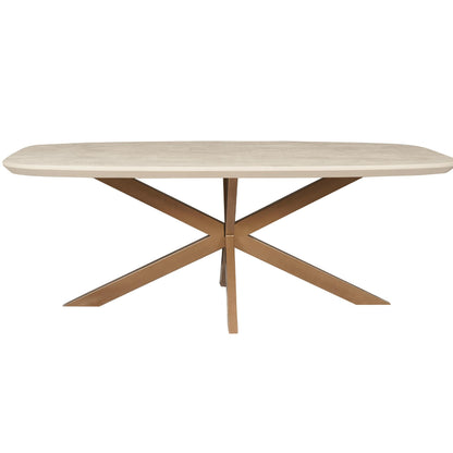 Eettafel Ovaal Madison Sand 280 cm - Industrieelinhuis.nl
