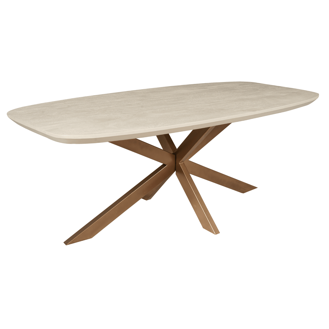 Eettafel Ovaal Madison Sand 280 cm - Industrieelinhuis.nl