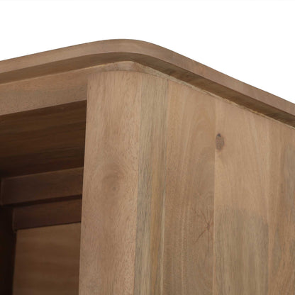 Vakkenkast XL Dallas Naturel Mangohout 160 cm - Industrieelinhuis.nl