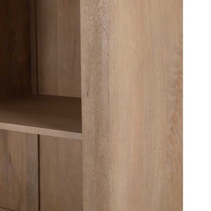 Vakkenkast XL Dallas Naturel Mangohout 160 cm - Industrieelinhuis.nl