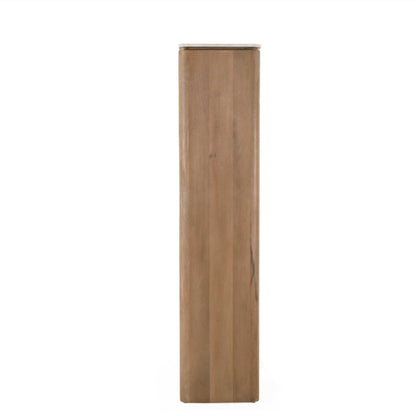 Boekenkast Dallas Naturel Mangohout 55 cm - Industrieelinhuis.nl