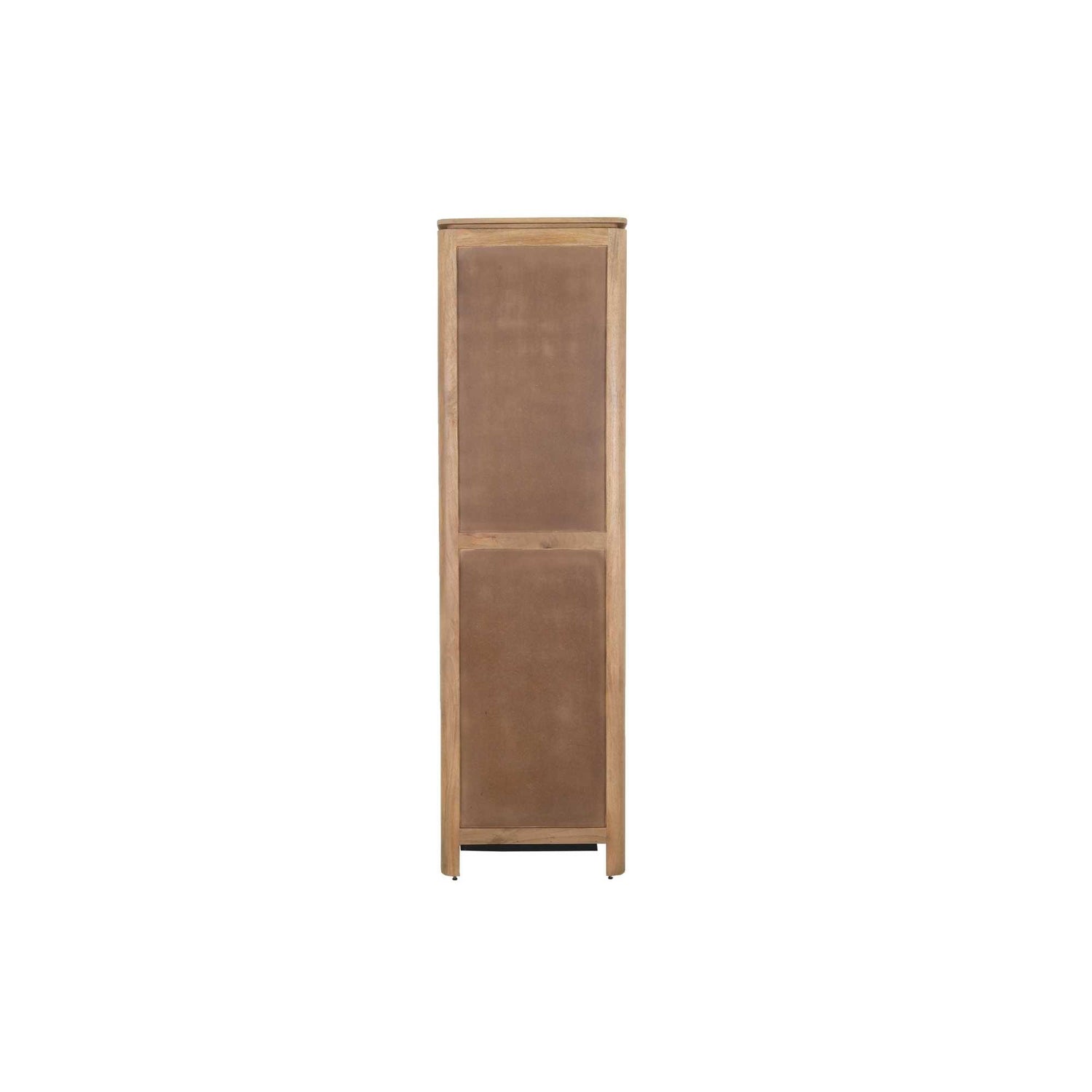 Boekenkast Dallas Naturel Mangohout 55 cm - Industrieelinhuis.nl