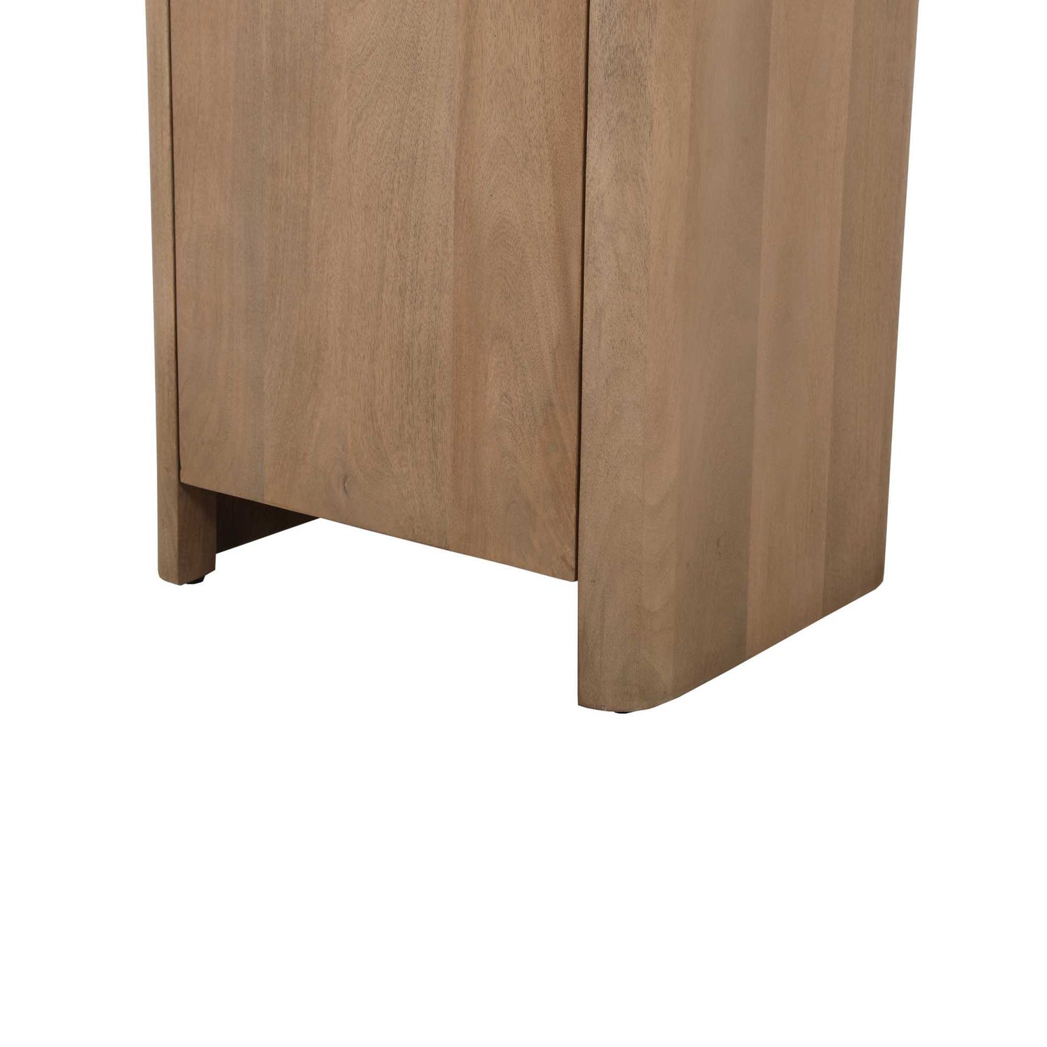 Boekenkast Dallas Naturel Mangohout 55 cm - Industrieelinhuis.nl