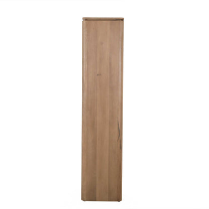Boekenkast Dallas Naturel Mangohout 55 cm - Industrieelinhuis.nl