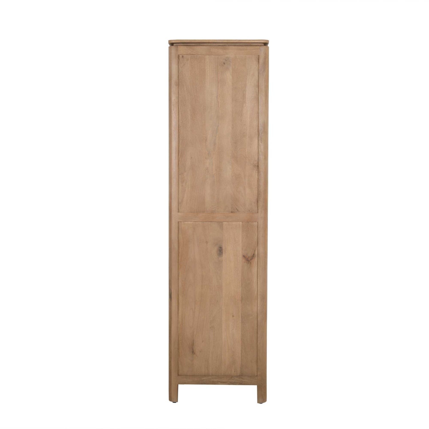 Boekenkast Dallas Naturel Mangohout 55 cm - Industrieelinhuis.nl