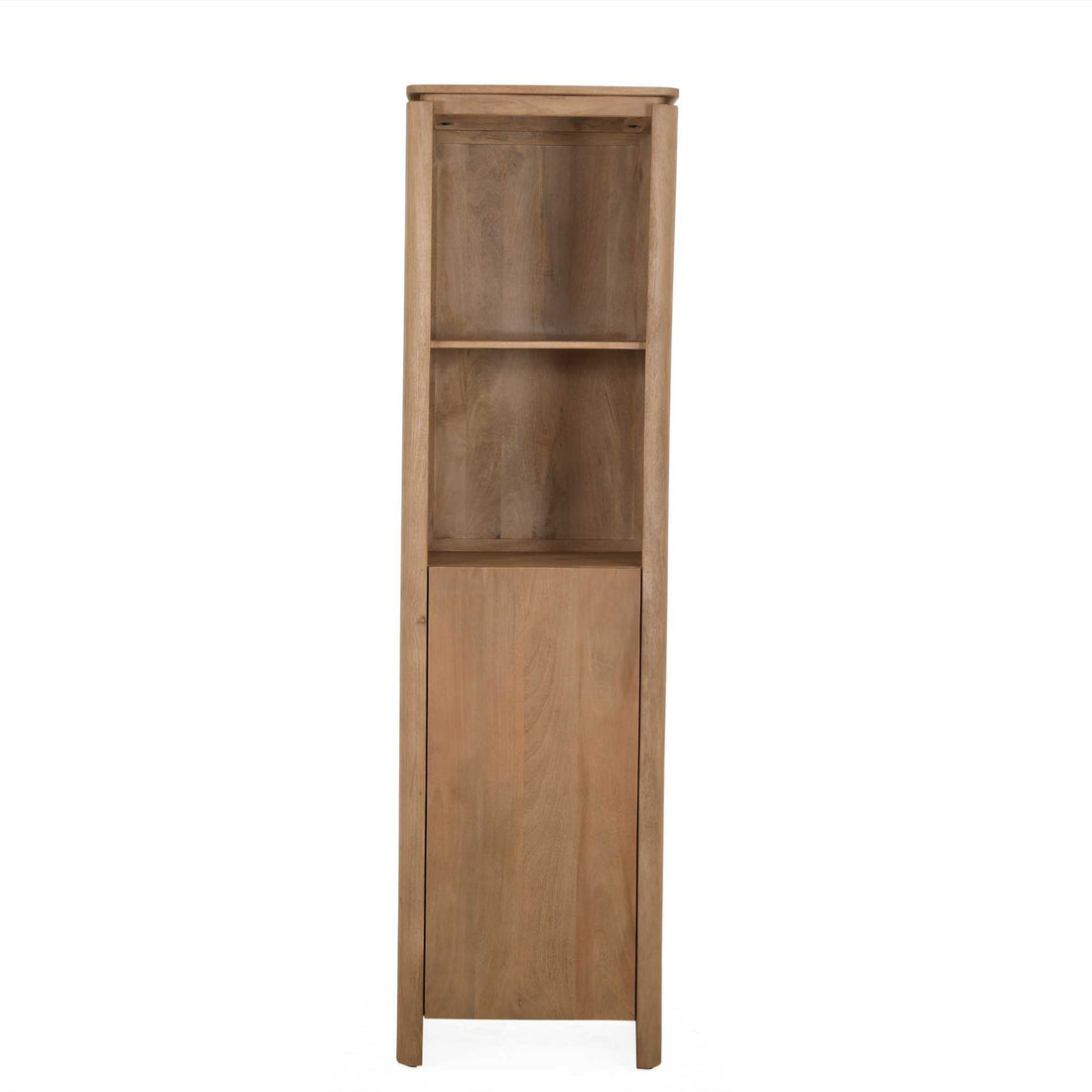 Boekenkast Dallas Naturel Mangohout 55 cm - Industrieelinhuis.nl