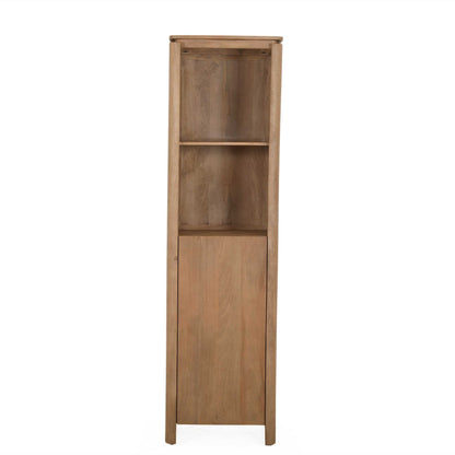 Boekenkast Dallas Naturel Mangohout 55 cm - Industrieelinhuis.nl