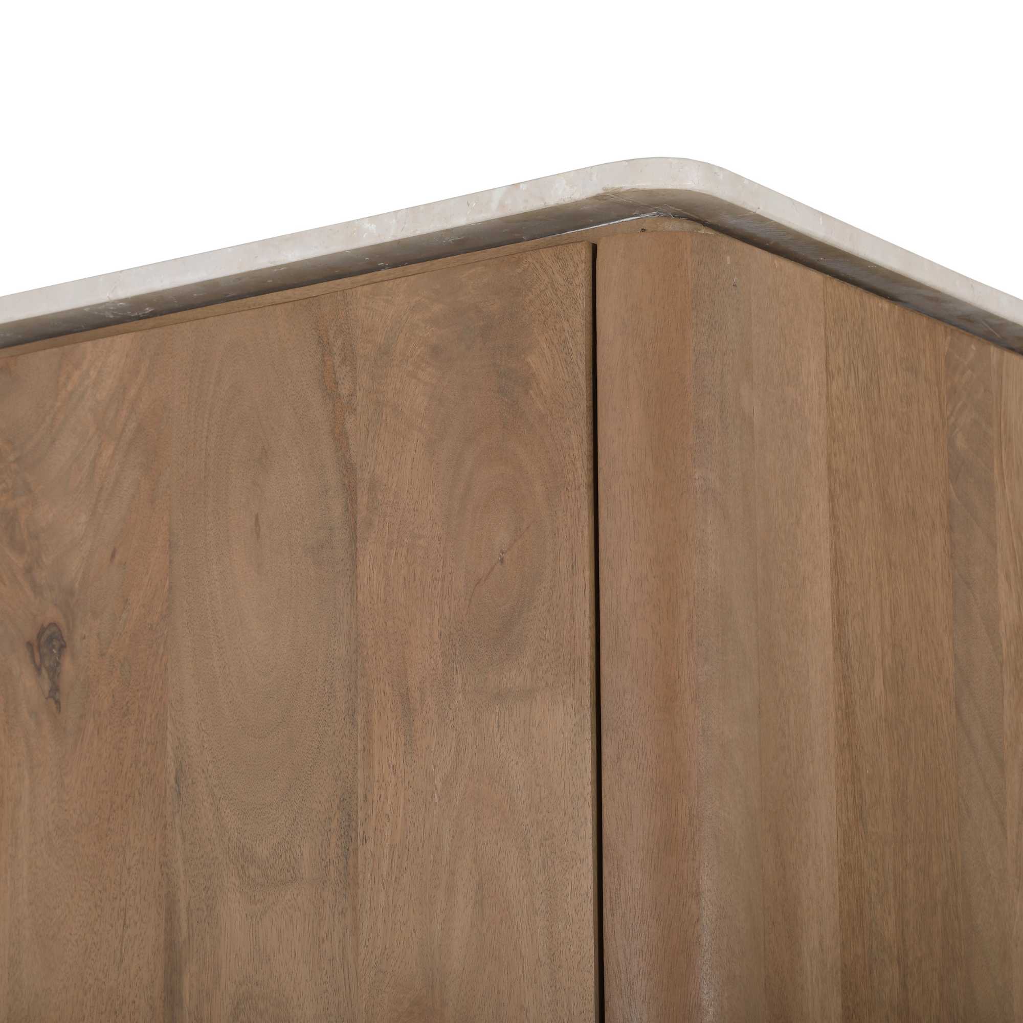 Kabinetkast Dallas Naturel Mangohout 55 cm - Industrieelinhuis.nl