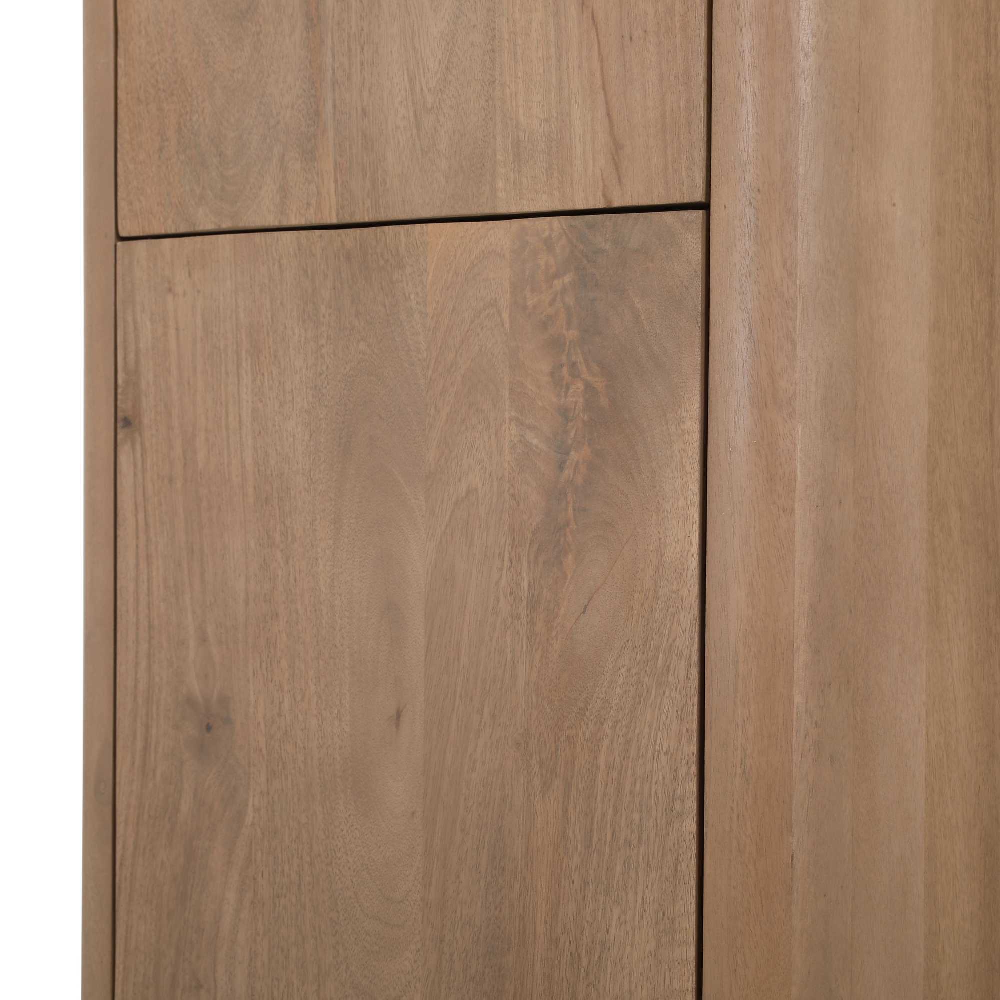 Kabinetkast Dallas Naturel Mangohout 55 cm - Industrieelinhuis.nl