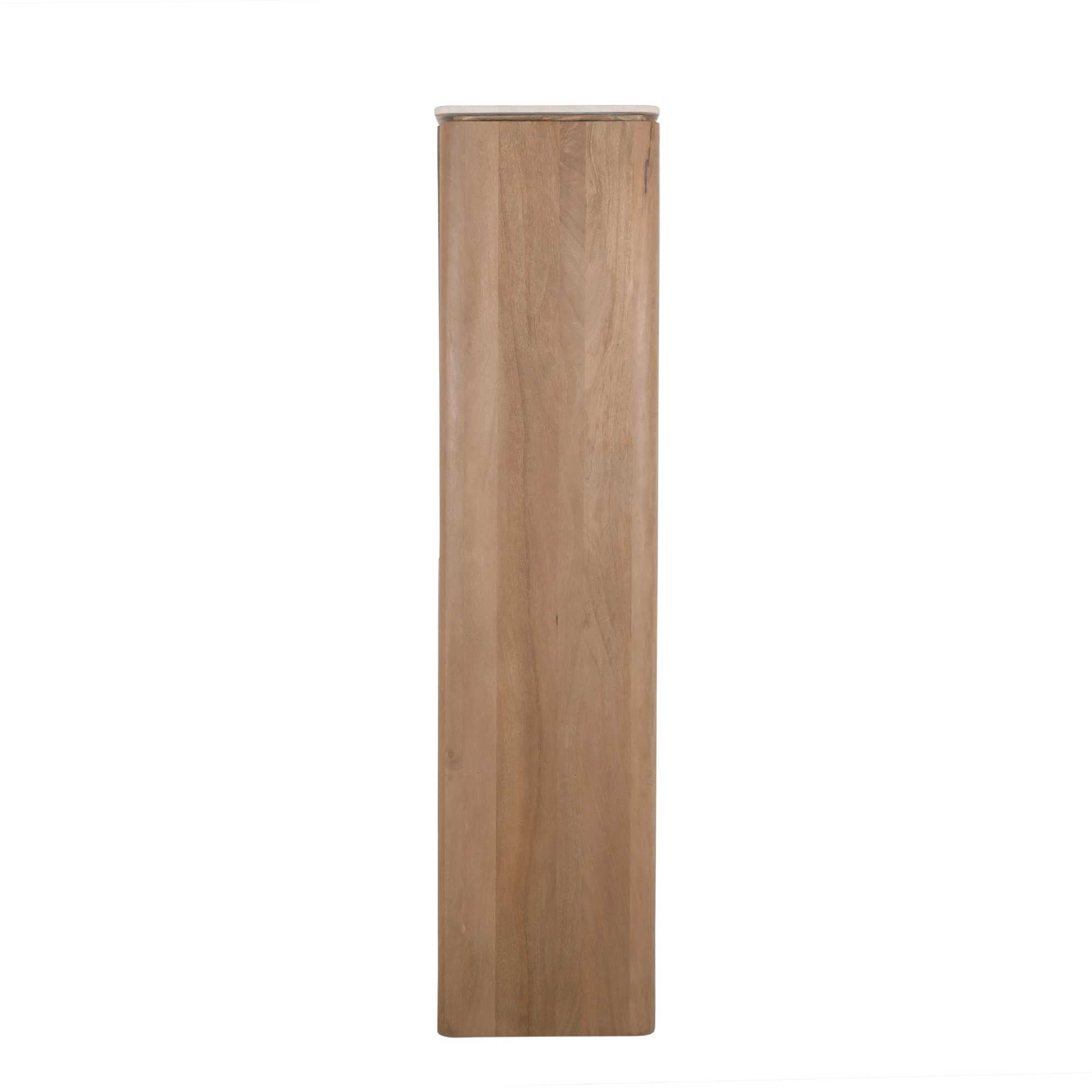 Kabinetkast Dallas Naturel Mangohout 55 cm - Industrieelinhuis.nl