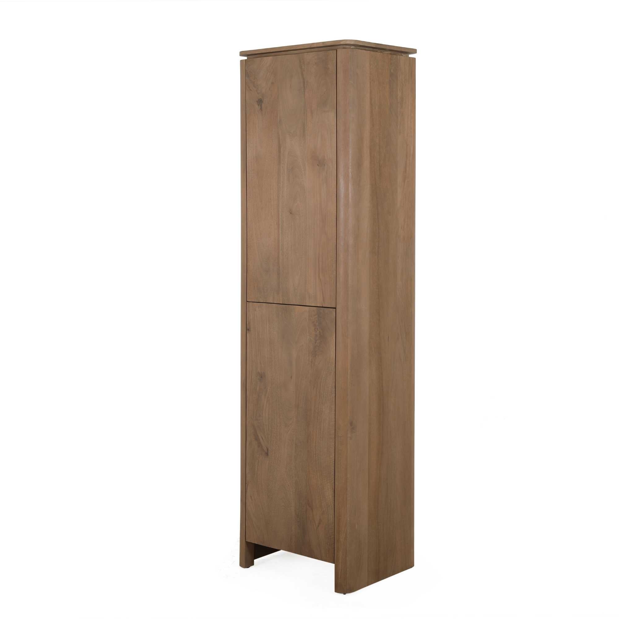 Kabinetkast Dallas Naturel Mangohout 55 cm - Industrieelinhuis.nl