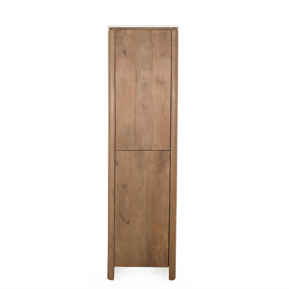 Kabinetkast Dallas Naturel Mangohout 55 cm - Industrieelinhuis.nl