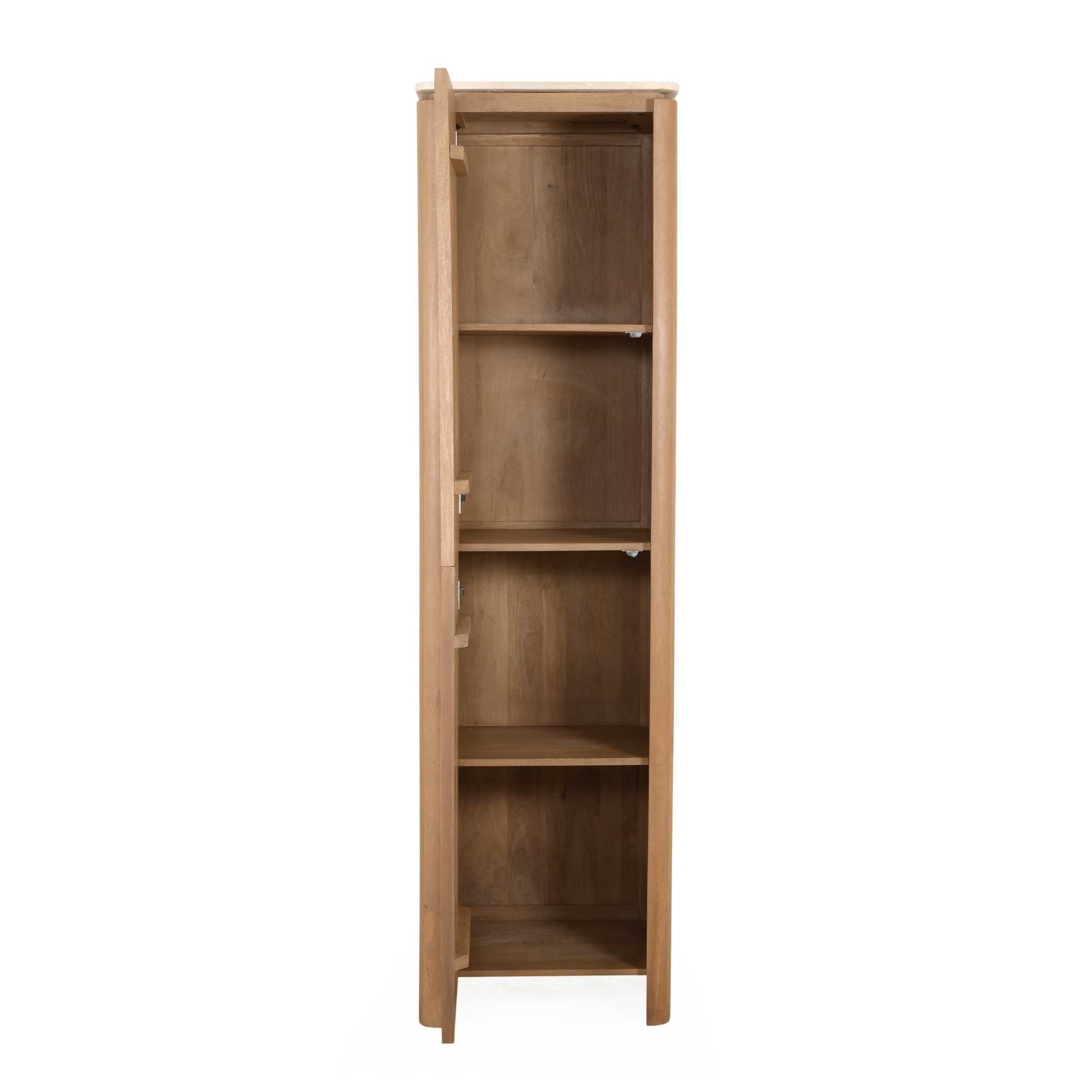 Kabinetkast Dallas Naturel Mangohout 55 cm - Industrieelinhuis.nl