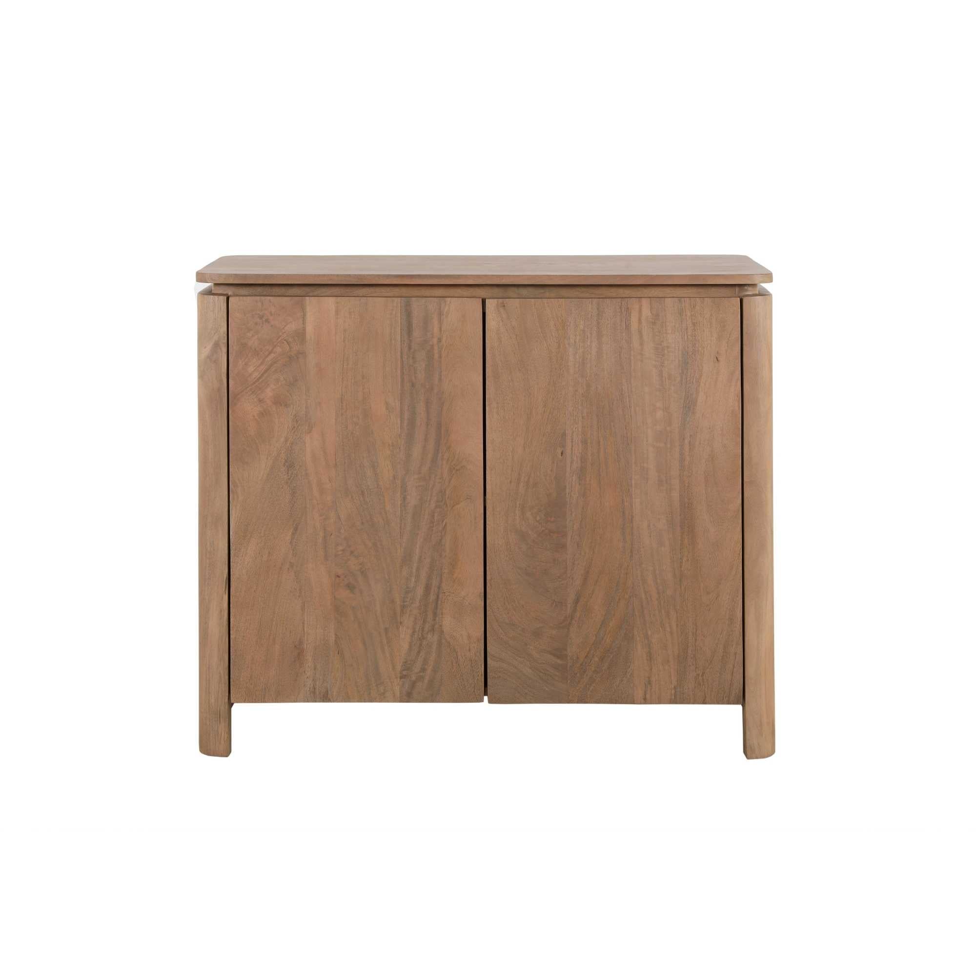 Dressoir Dallas Naturel Mangohout 100 cm - Industrieelinhuis.nl