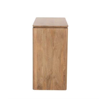 Dressoir Dallas Naturel Mangohout 100 cm - Industrieelinhuis.nl