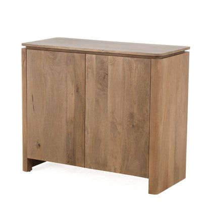 Dressoir Dallas Naturel Mangohout 100 cm - Industrieelinhuis.nl